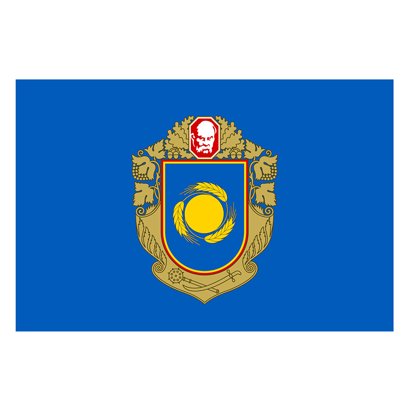Настольный флажок Черкасской области Настольный флажок Черкасской области